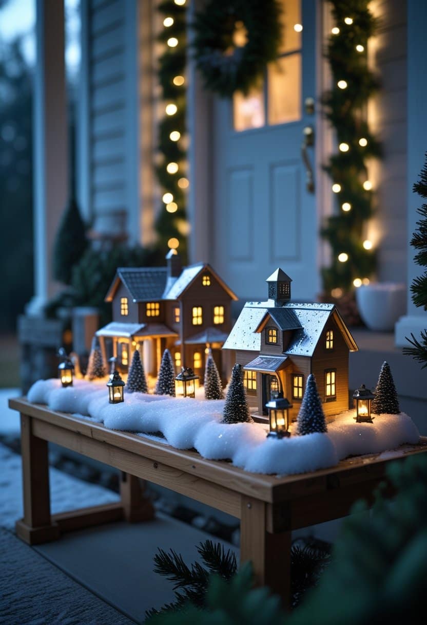 20 Christmas Village Ideas