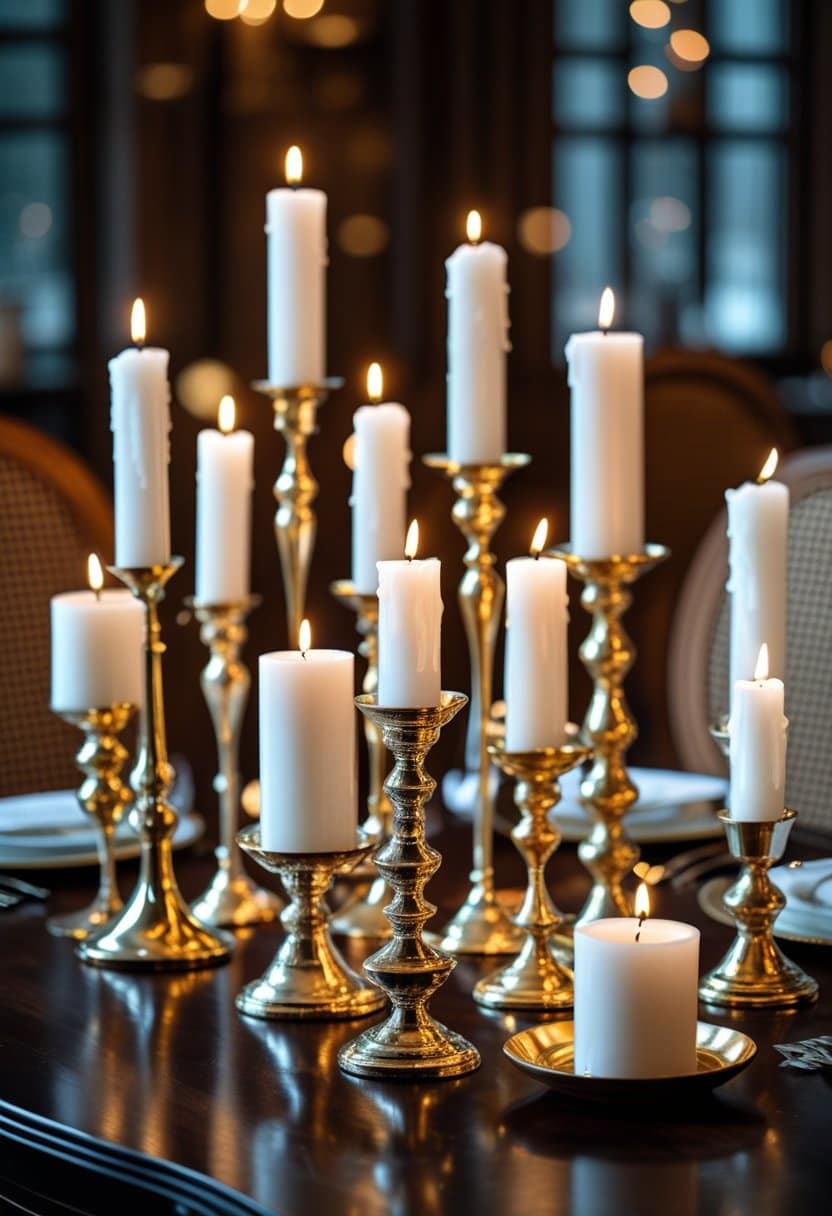 19 Glamorous White and Gold New Year’s Décor Ideas