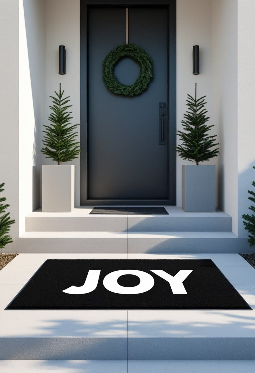 23 Christmas Door Mat Ideas