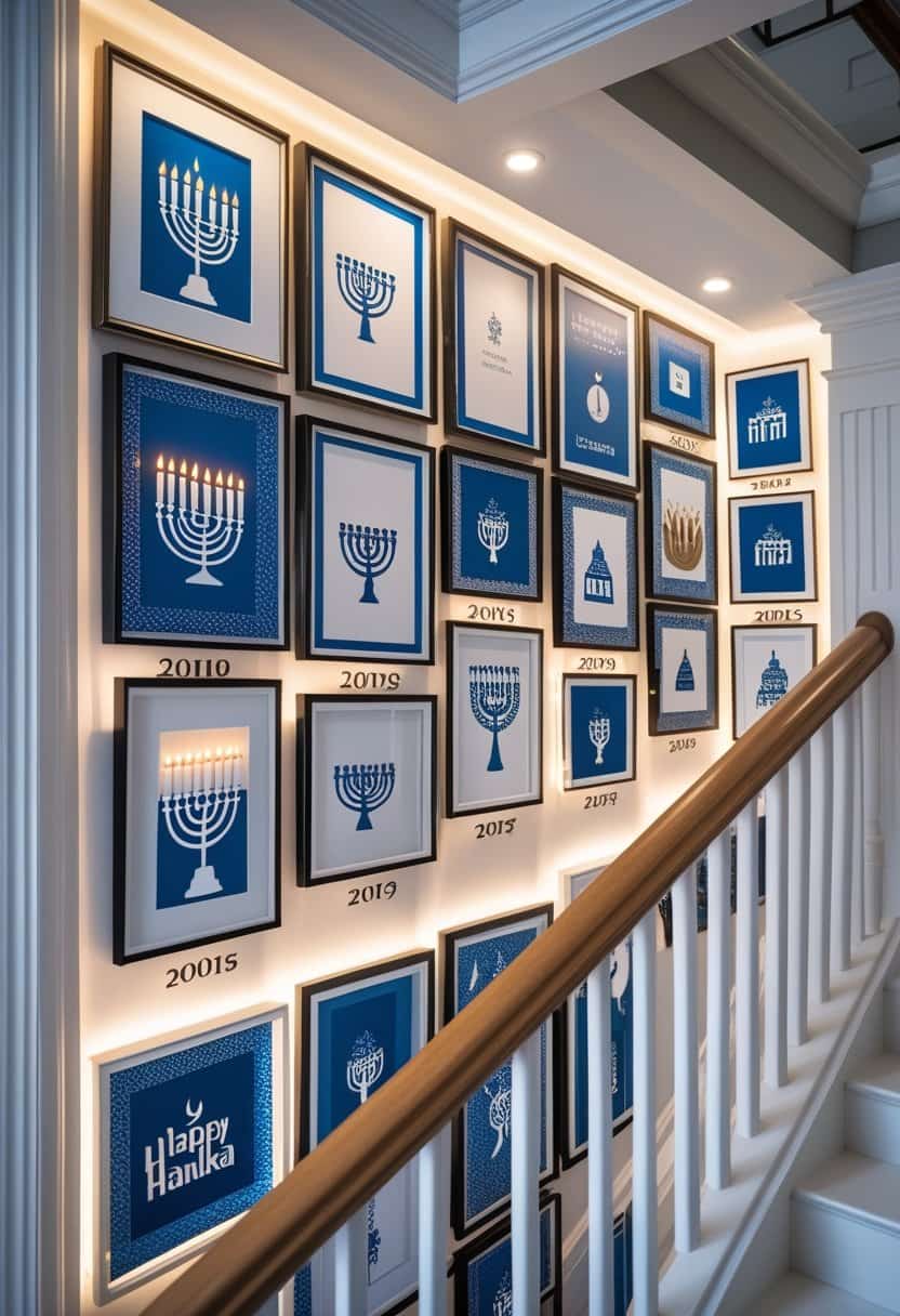 21 Stunning Staircase Hanukkah Design Ideas