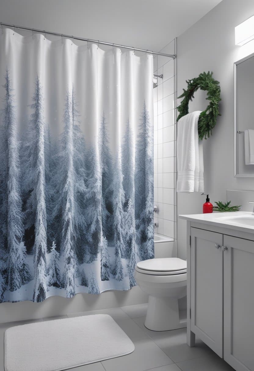 20 Christmas bathroom decor ideas