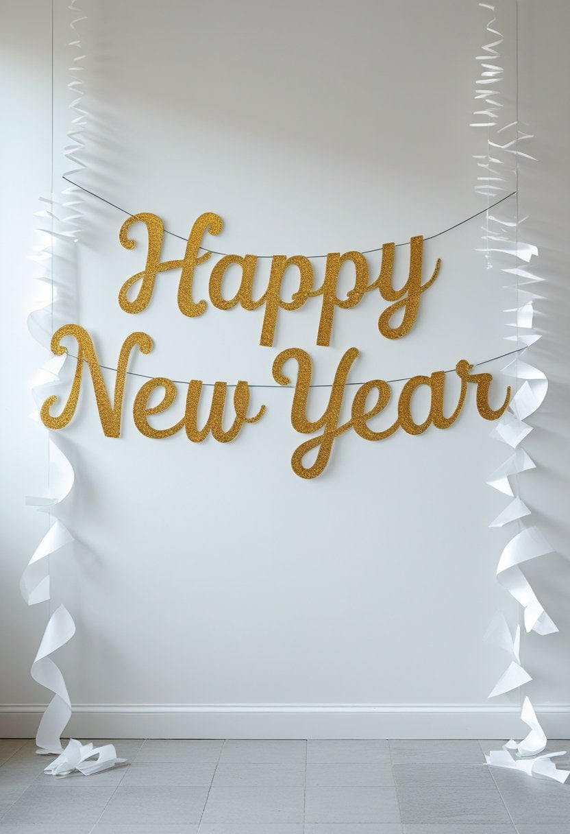 19 Glamorous White and Gold New Year’s Décor Ideas