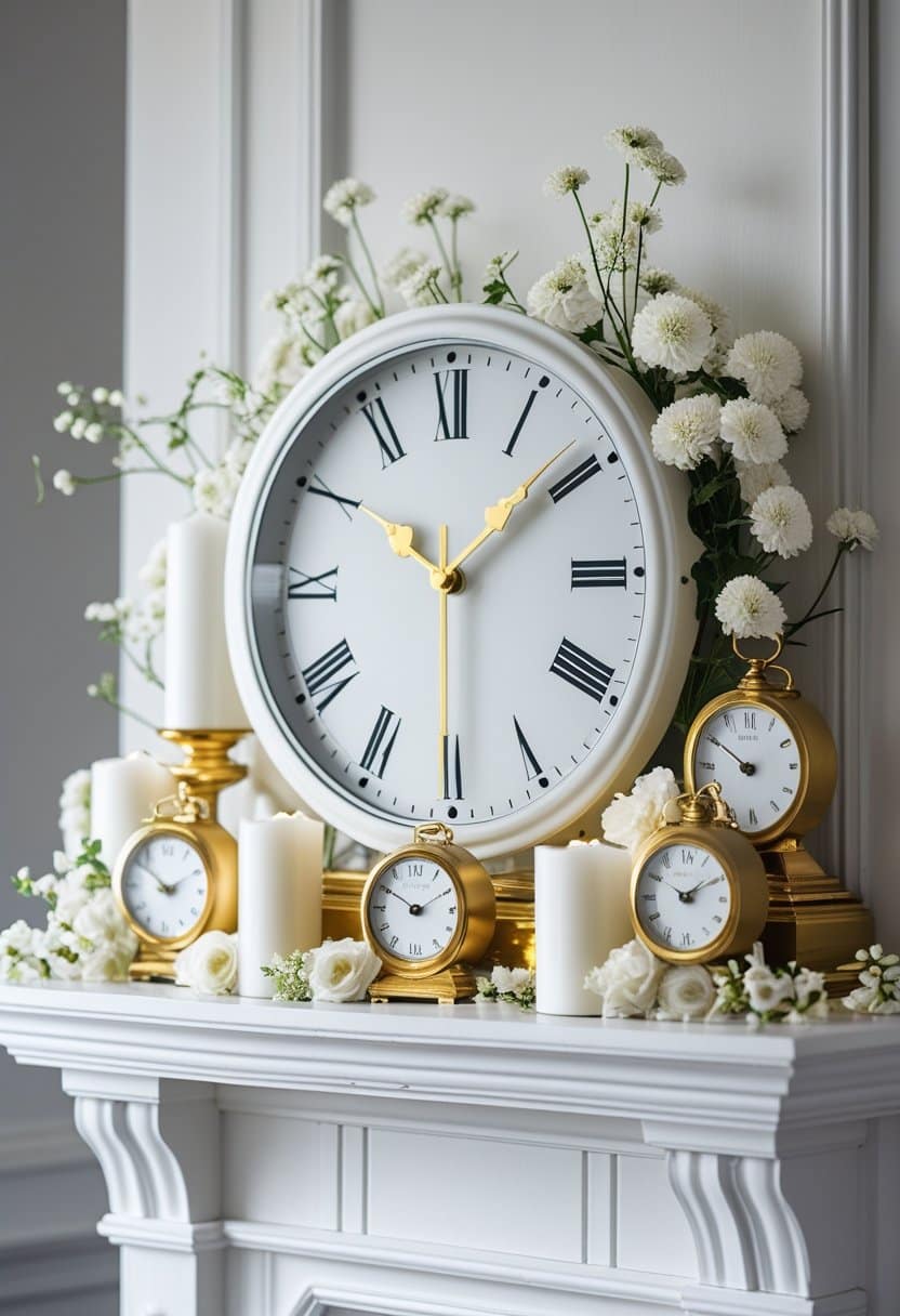 19 Glamorous White and Gold New Year’s Décor Ideas