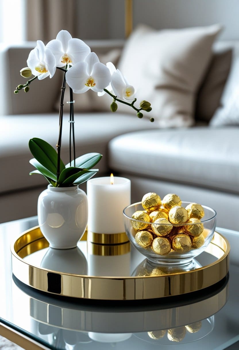 19 Glamorous White and Gold New Year’s Décor Ideas