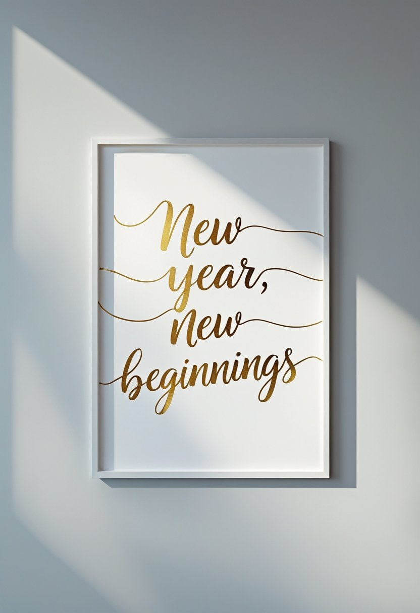 19 Glamorous White and Gold New Year’s Décor Ideas