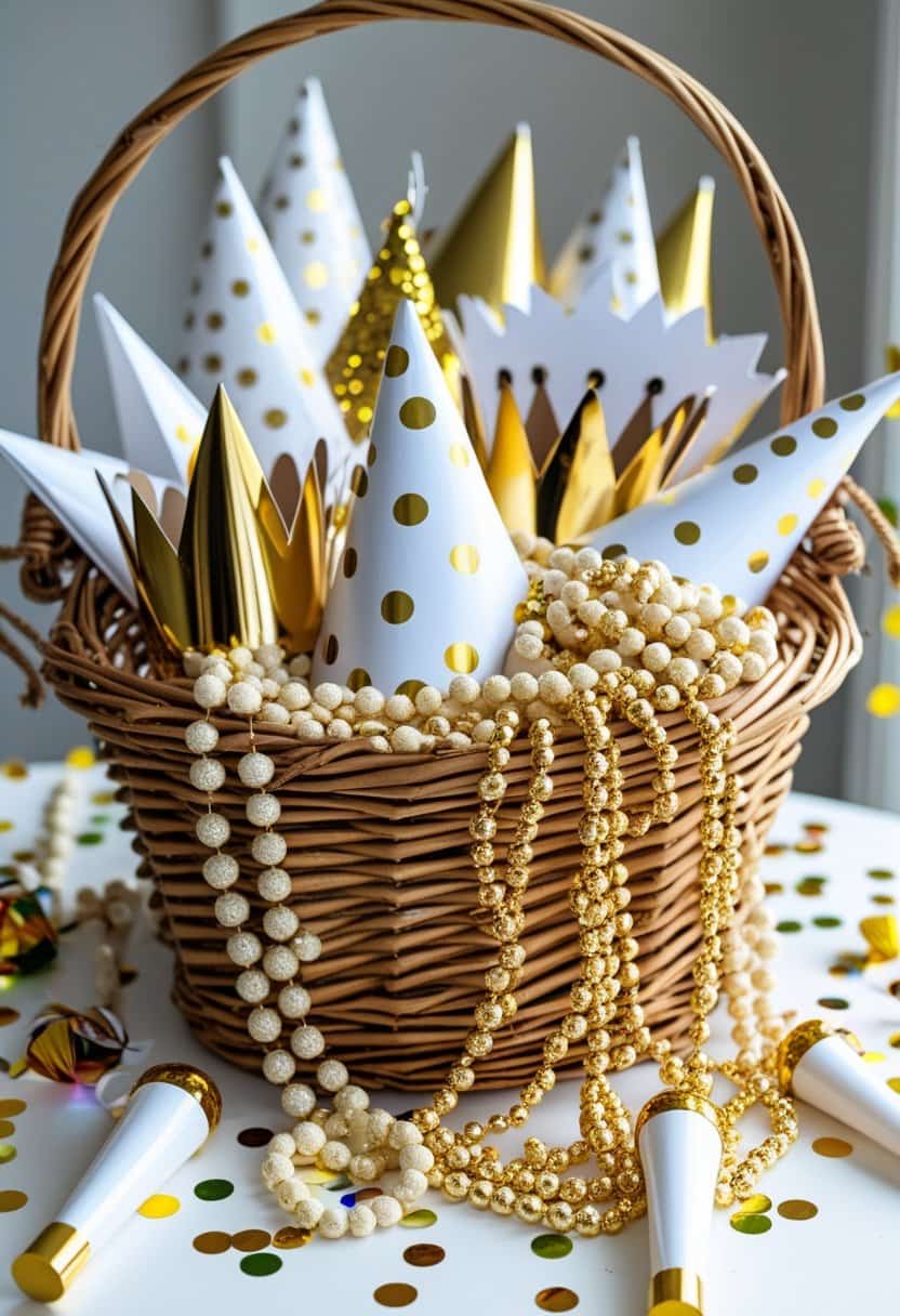 19 Glamorous White and Gold New Year’s Décor Ideas