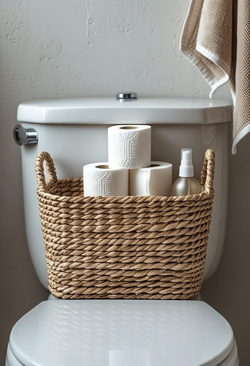 17 Toilet Tank Decor Ideas