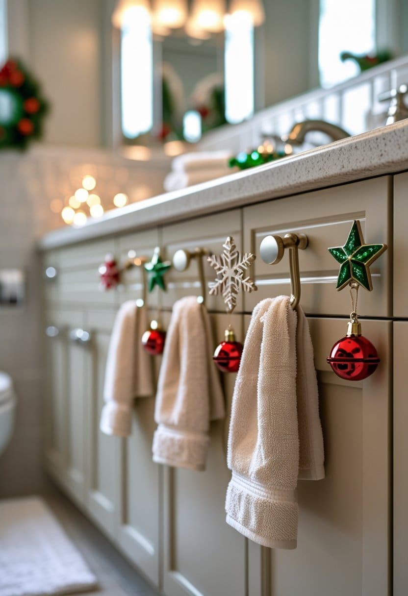 20 Christmas bathroom decor ideas