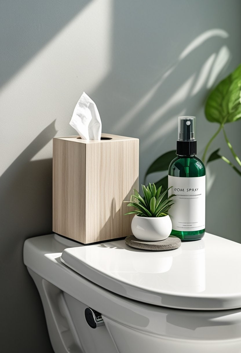 17 Toilet Tank Decor Ideas