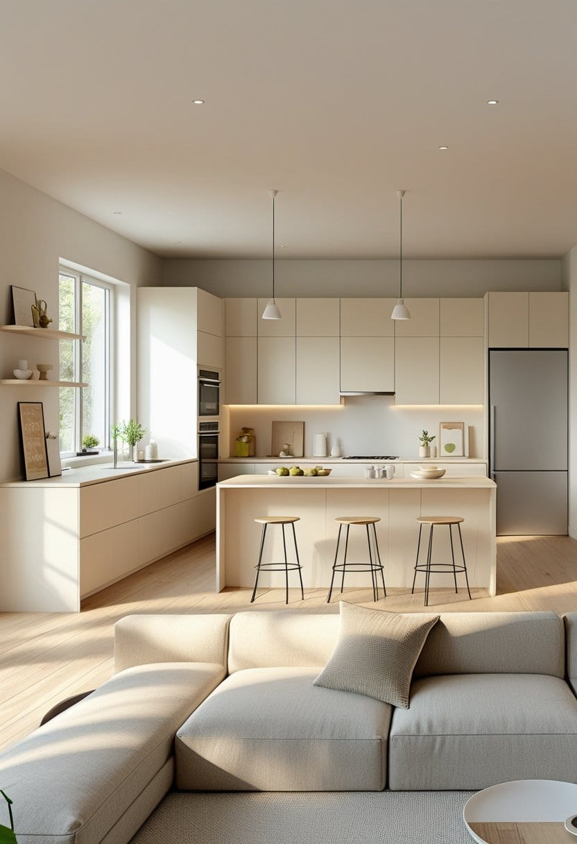 20 Small Kitchen Living Room Ideas