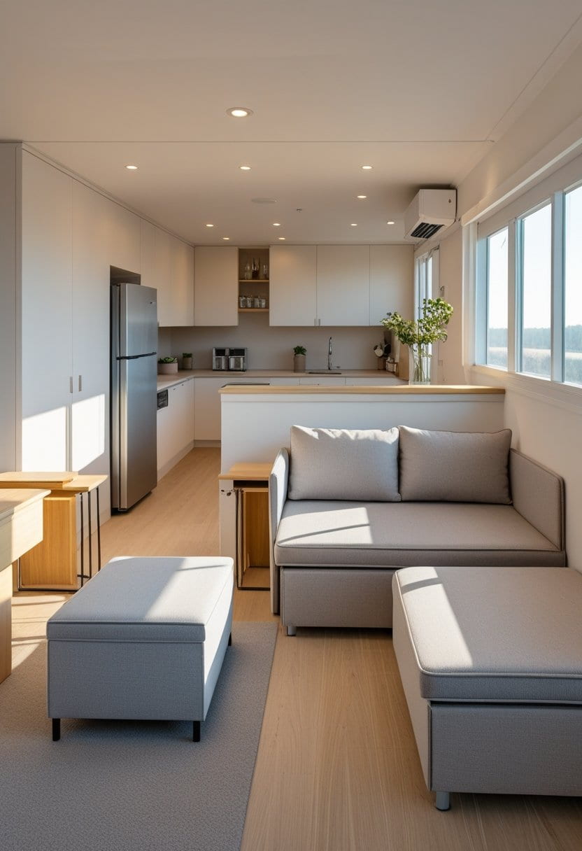 20 Small Kitchen Living Room Ideas