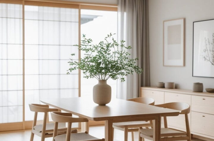 22 Japandi Dining Room Ideas for Minimalist Comfort