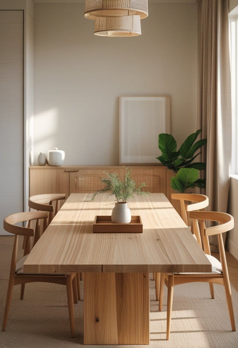 22 Japandi Dining Room Ideas
