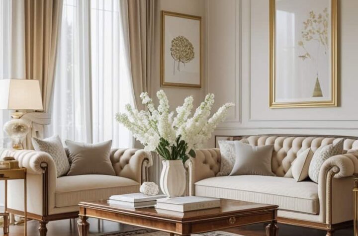 25 Classy Living Room Designs for Timeless Elegance