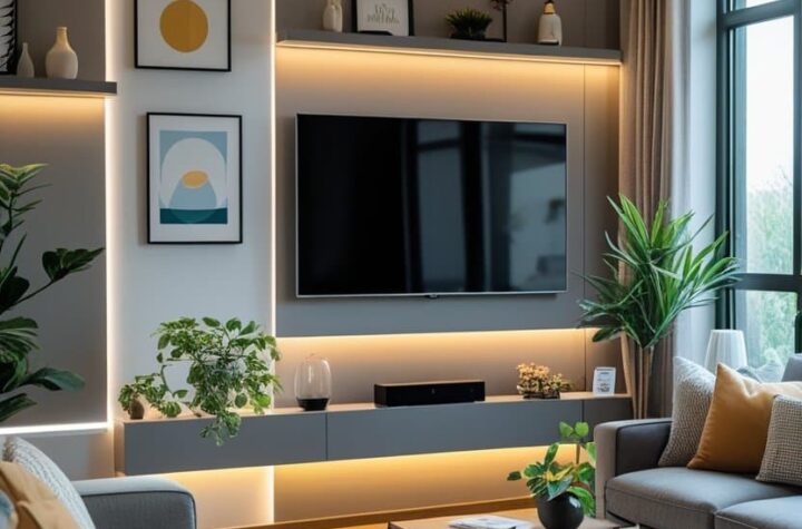 19 Living Room TV Wall Inspirations And Layout Tips