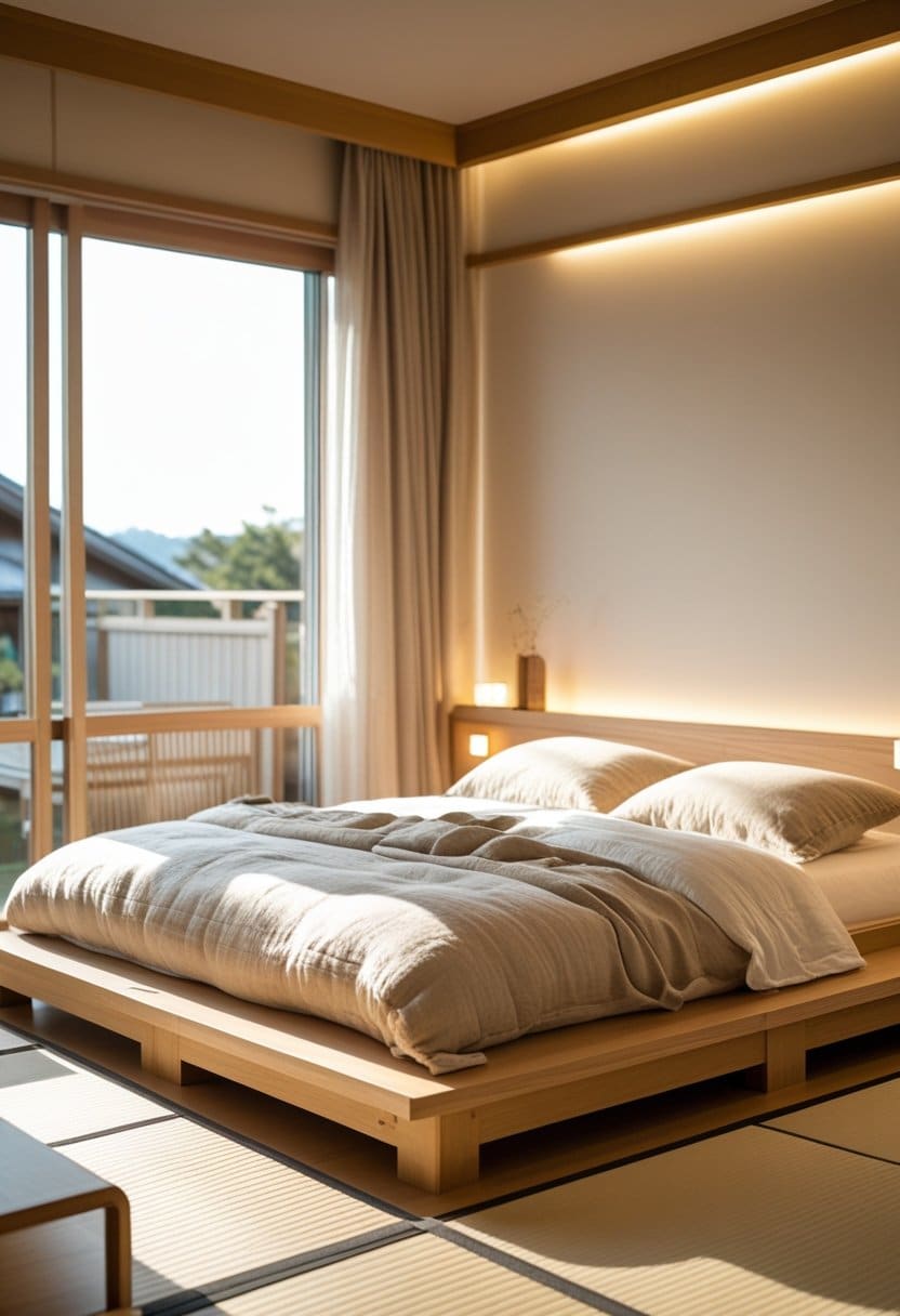 19 Japandi Bedroom Designs