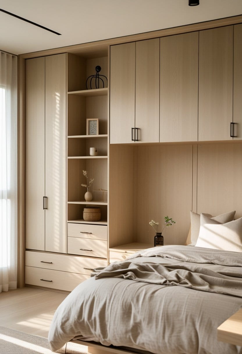 19 Japandi Bedroom Designs