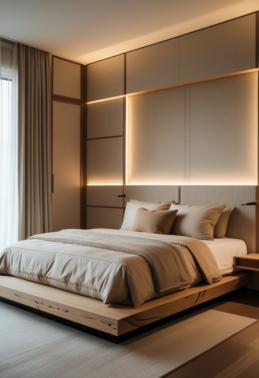 19 Japandi Bedroom Designs