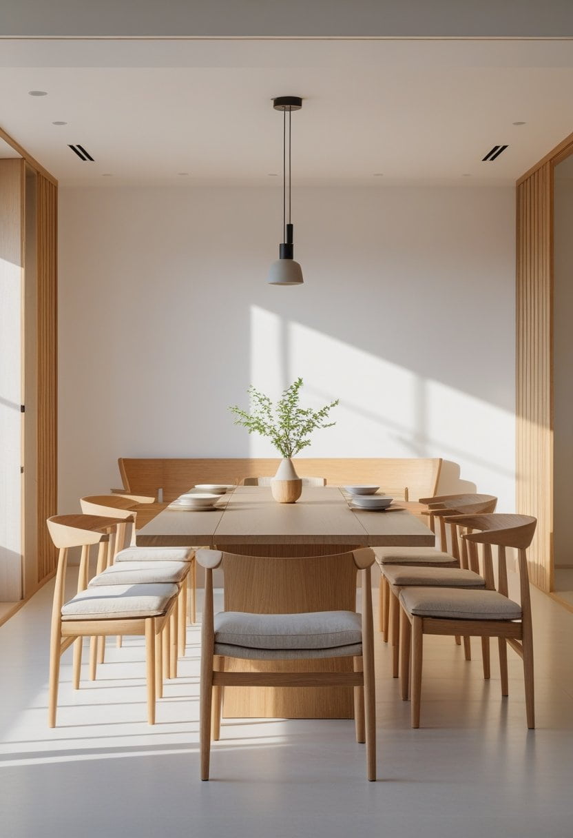 22 Japandi Dining Room Ideas