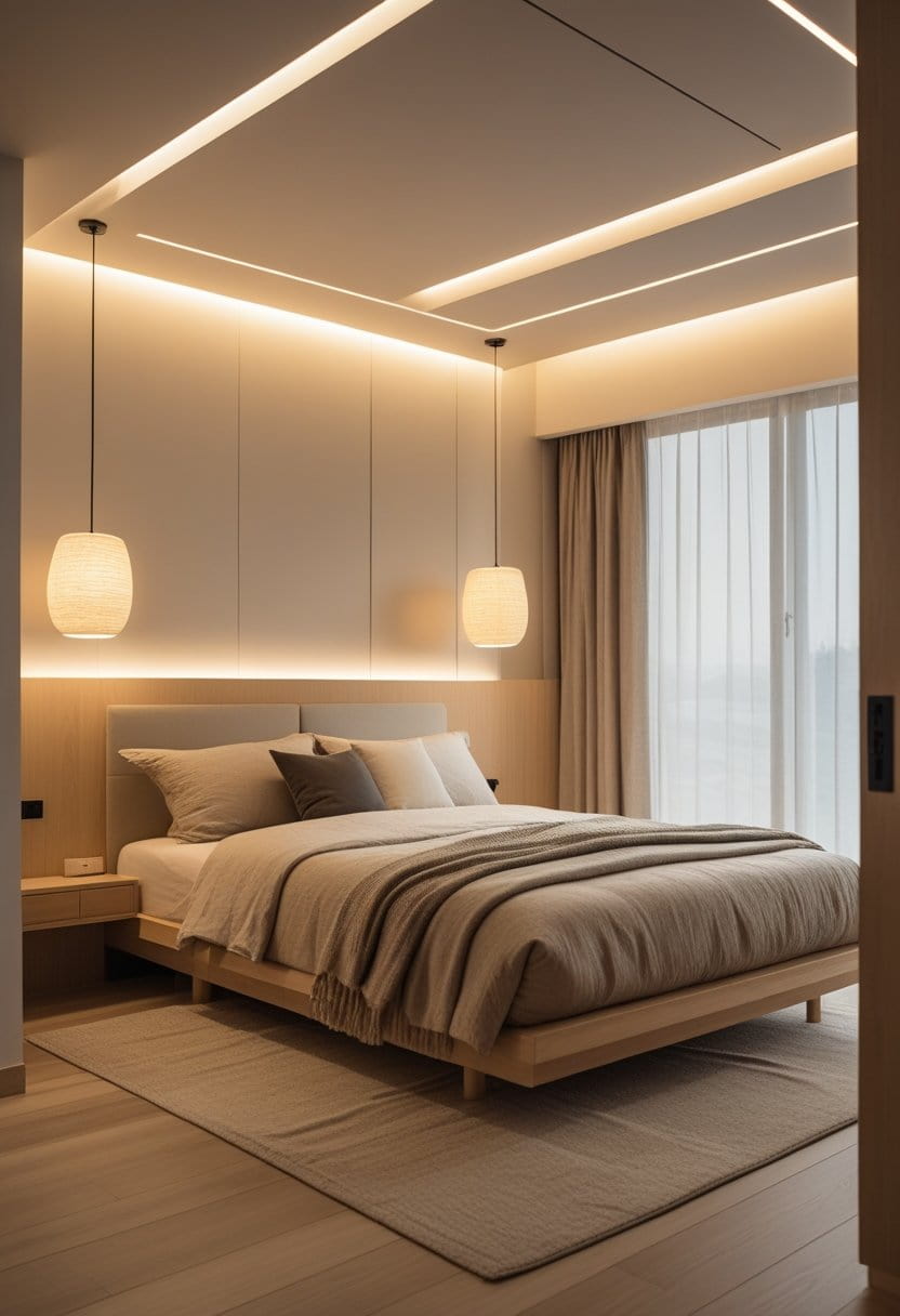 19 Japandi Bedroom Designs