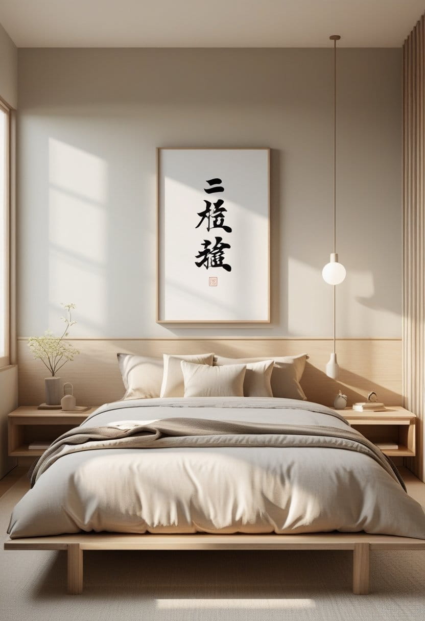 19 Japandi Bedroom Designs