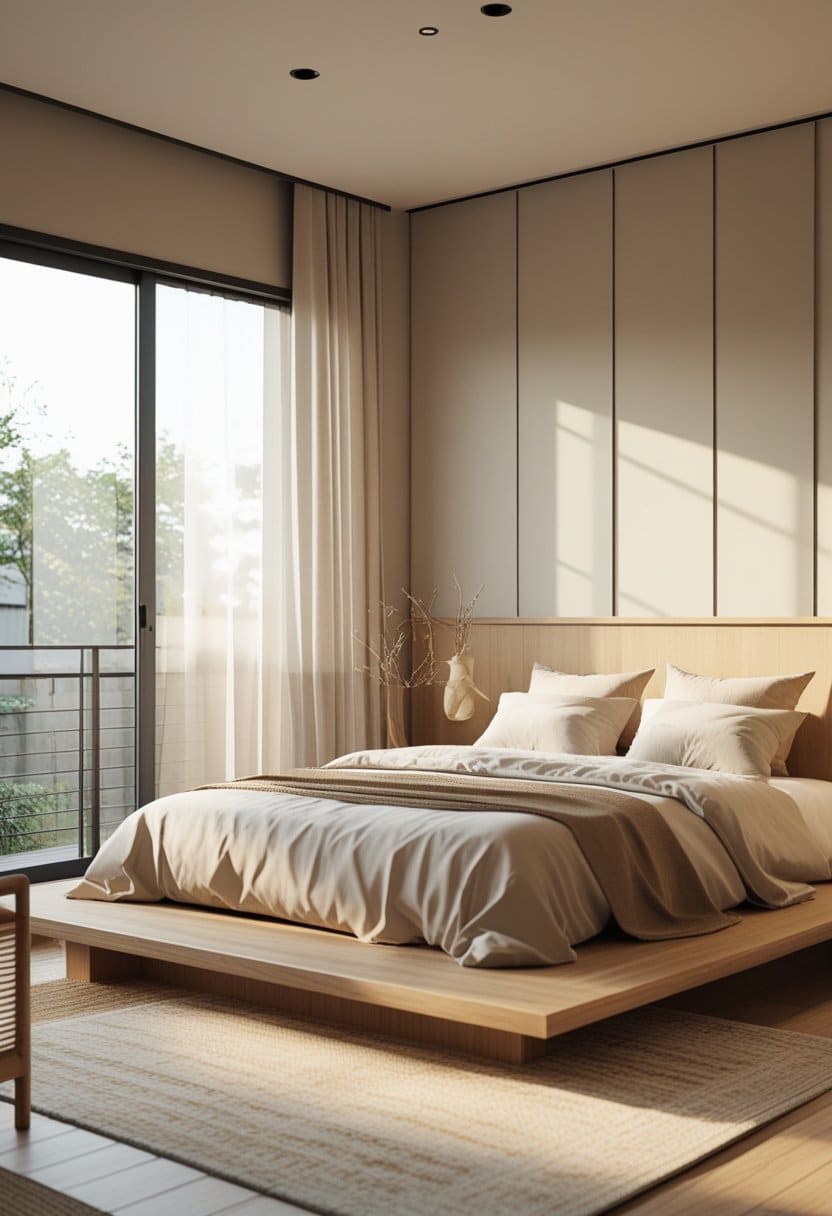 19 Japandi Bedroom Designs