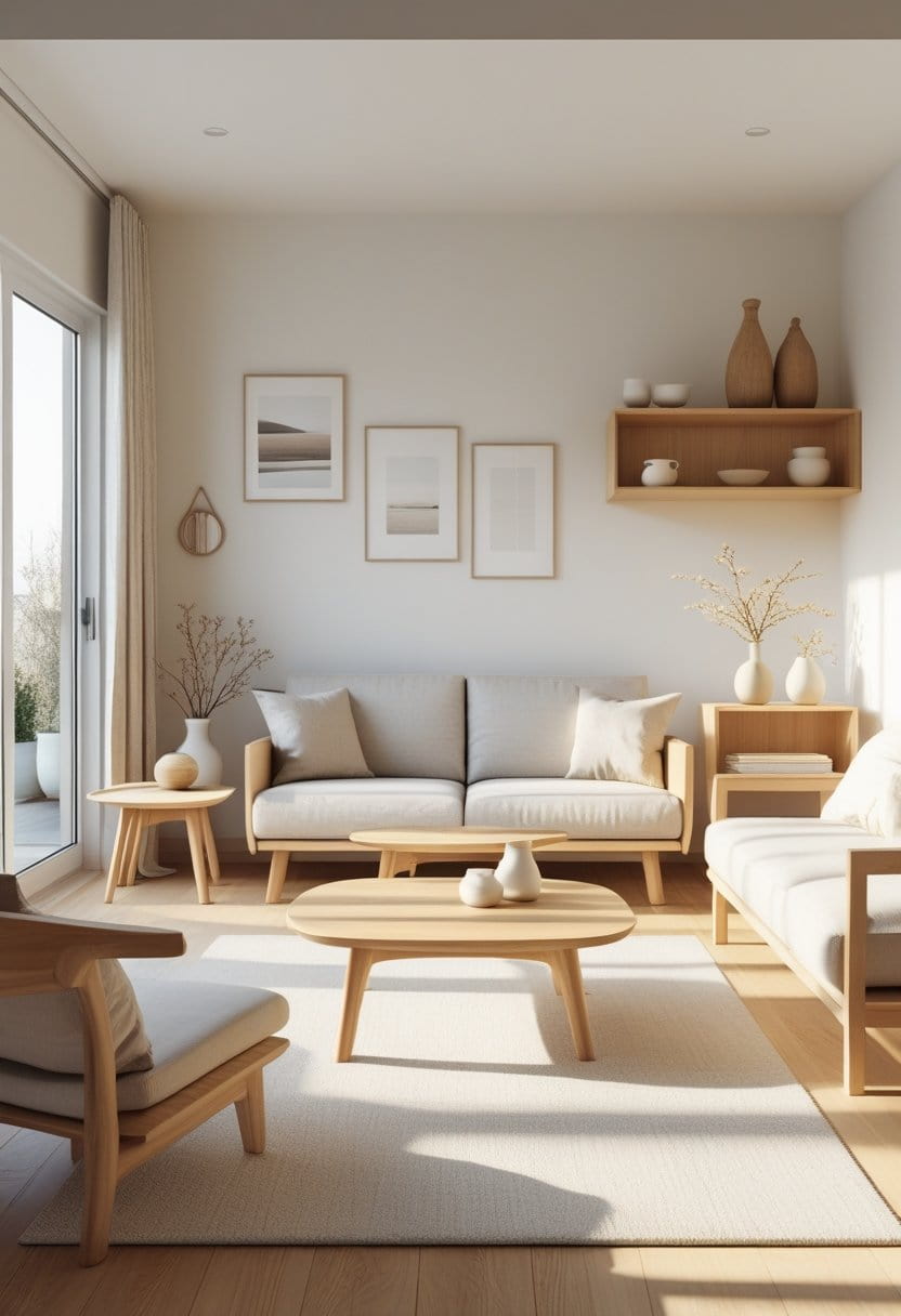 19 Japandi Living Room Ideas