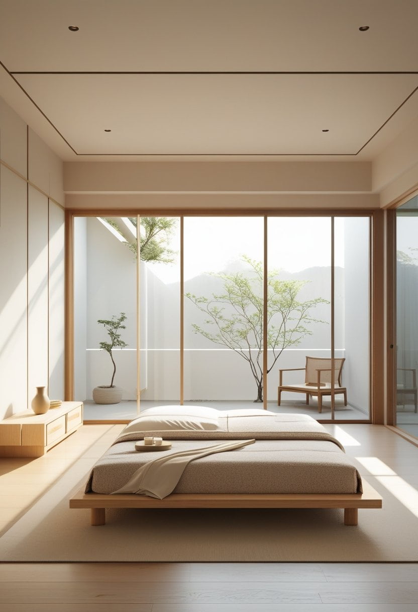 19 Japandi Bedroom Designs