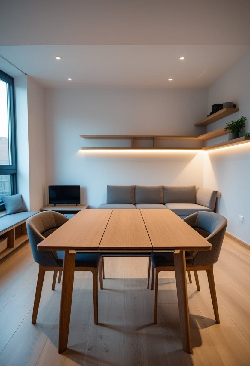 21 small living room dining layout