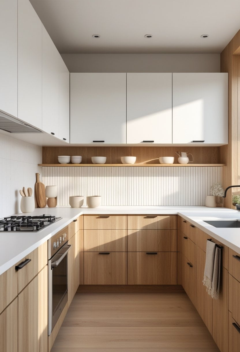 20 Two Tone Kitchen Cabinet Design