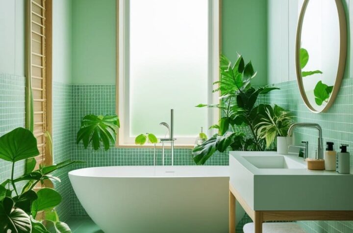 18 Green Bathroom Designs for a Fresh, Calm Look