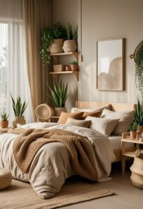 21 Earthy Bedroom Ideas for a Warm Natural Feel