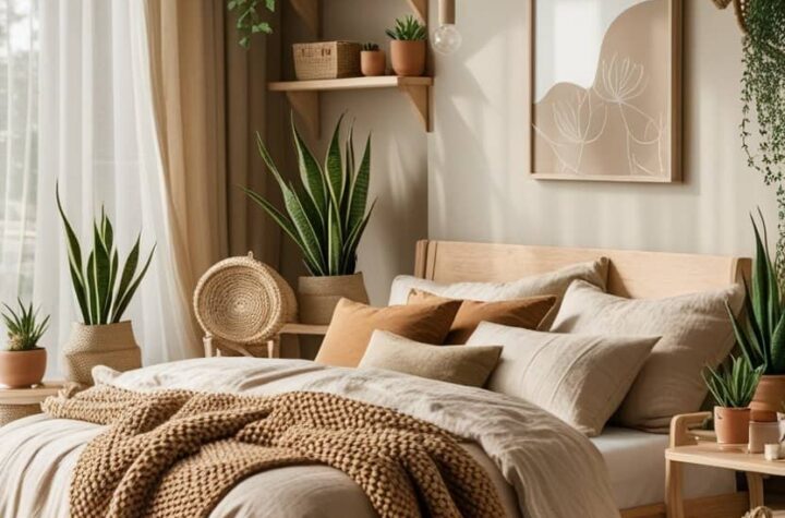 21 Earthy Bedroom Ideas for a Warm Natural Feel