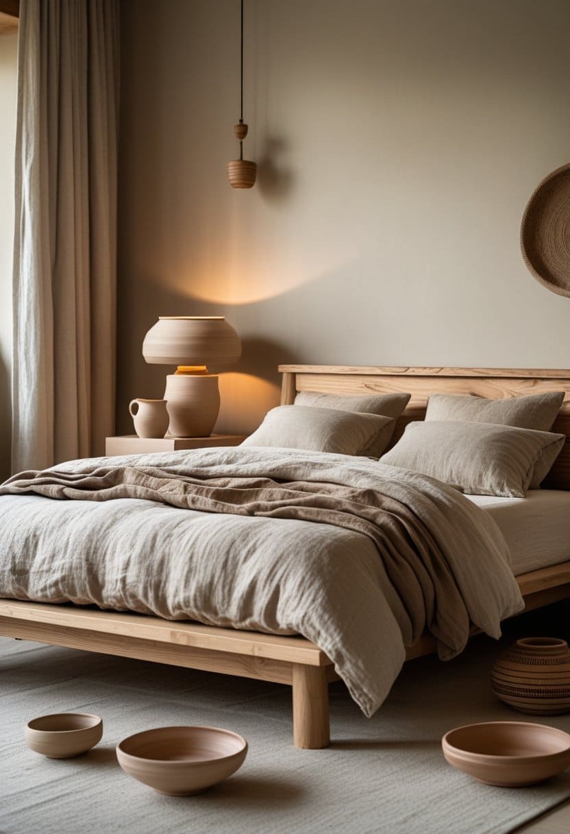 21 Earthy Bedroom Ideas