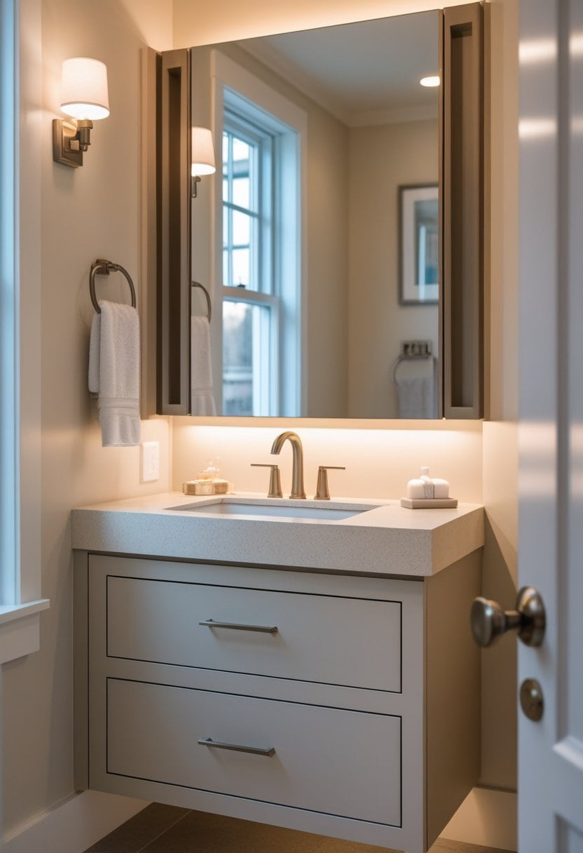 18 Half Bathroom Ideas