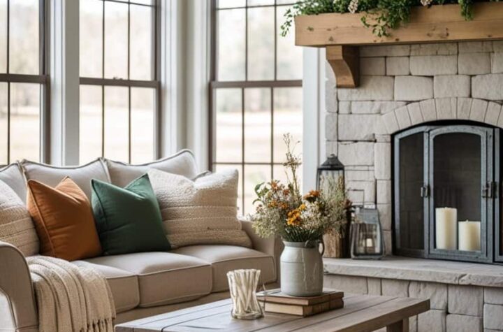 19 Farmhouse Living Room Ideas for Rustic Charm