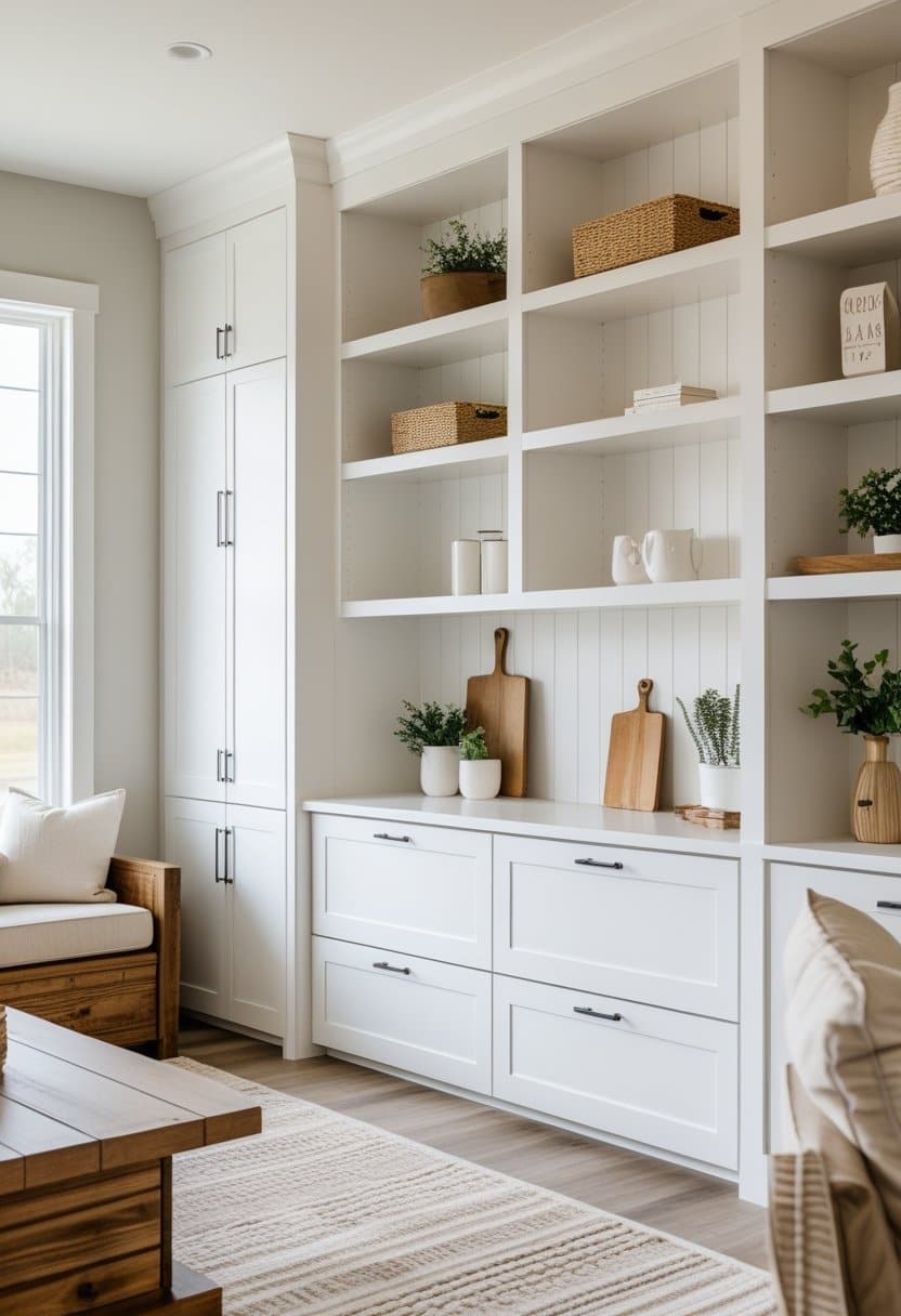 19 Farmhouse Living Room Ideas