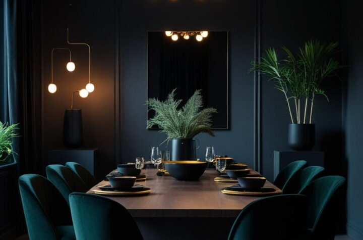 18 Moody Dining Room Designs for a Bold, Stylish Look