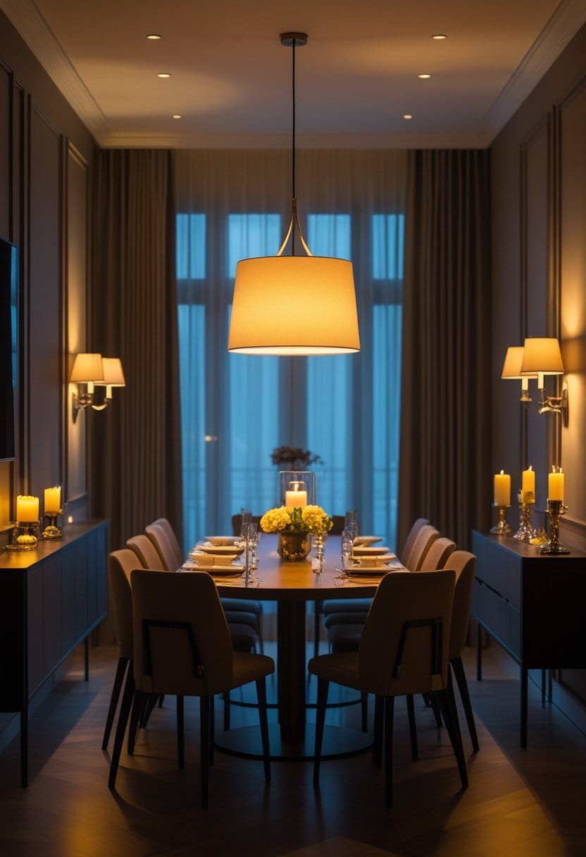 18 Moody Dining Room Designs 
