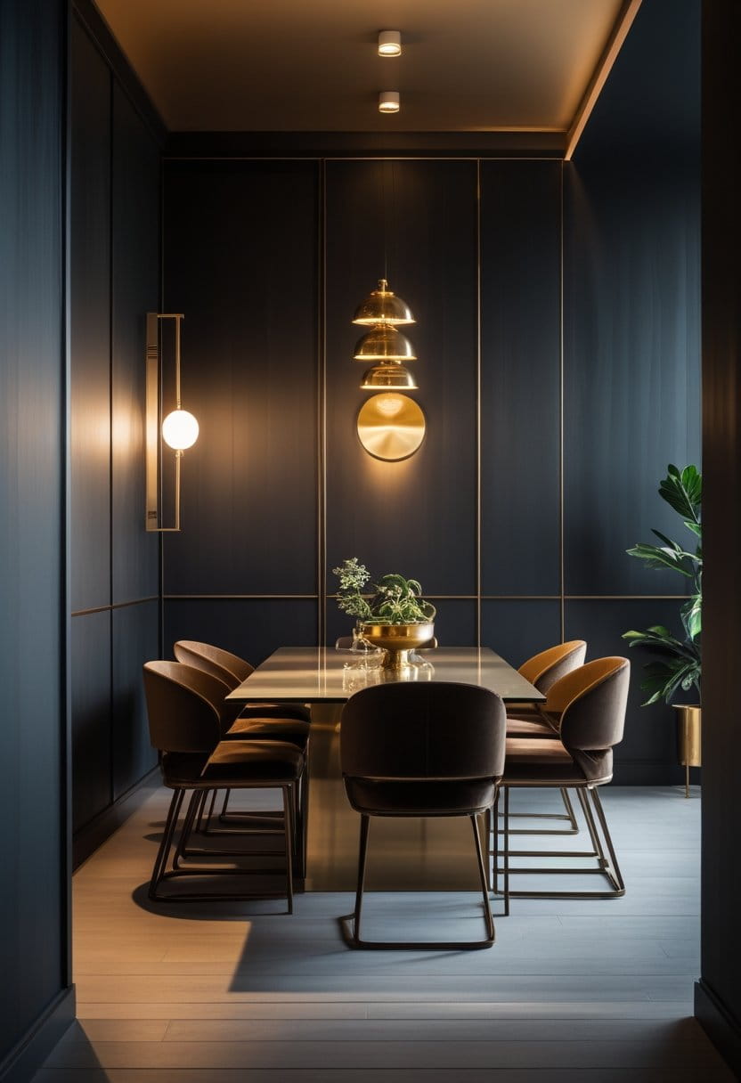 18 Moody Dining Room Designs 