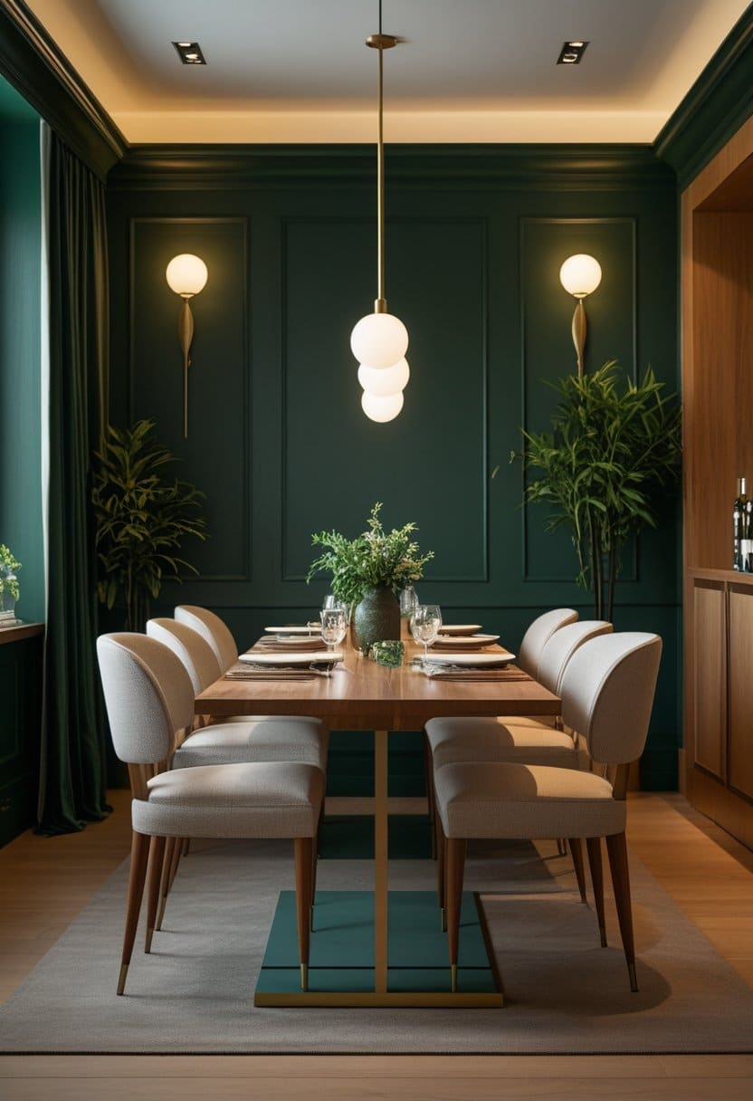 18 Moody Dining Room Designs 