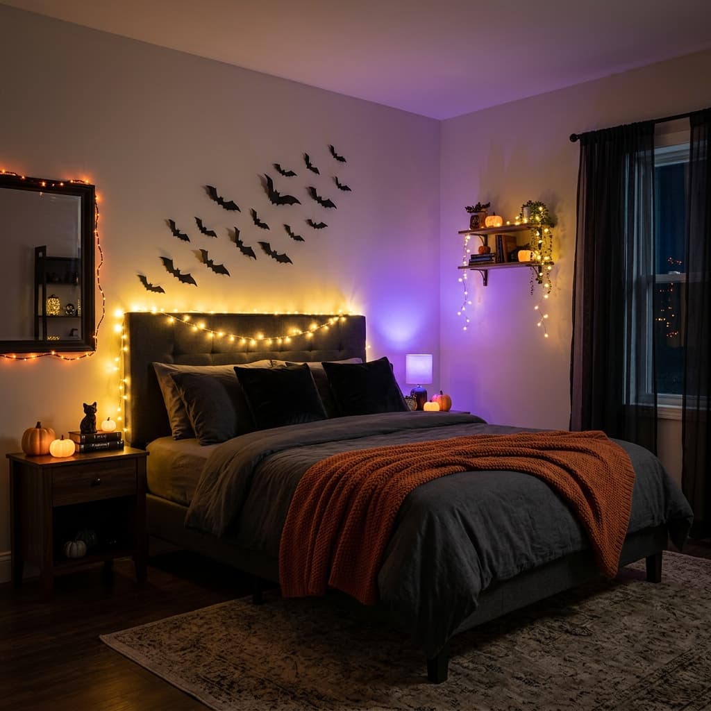 17 Spooky Halloween Bedroom Decor Ideas