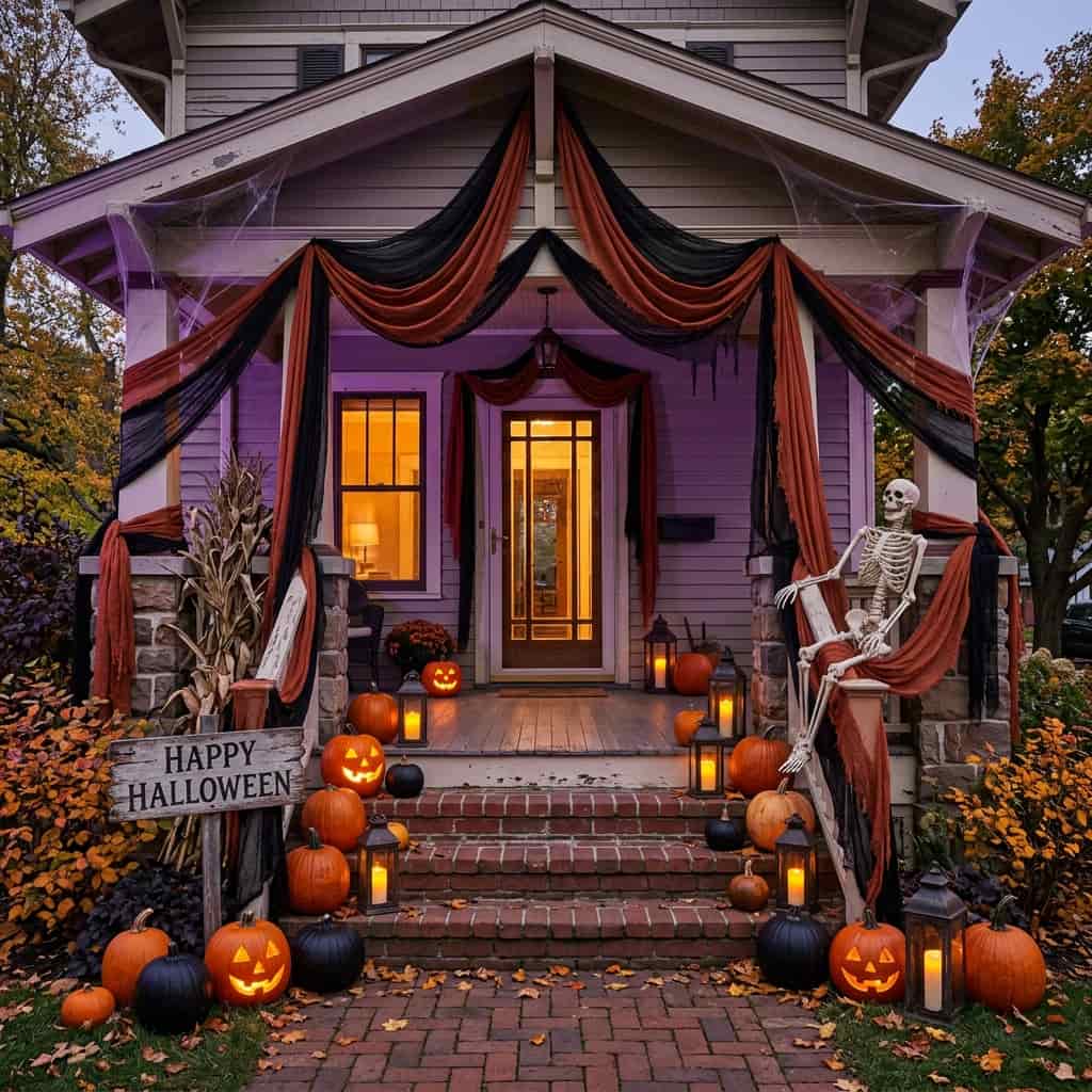 17 Scary Halloween Porch Ideas