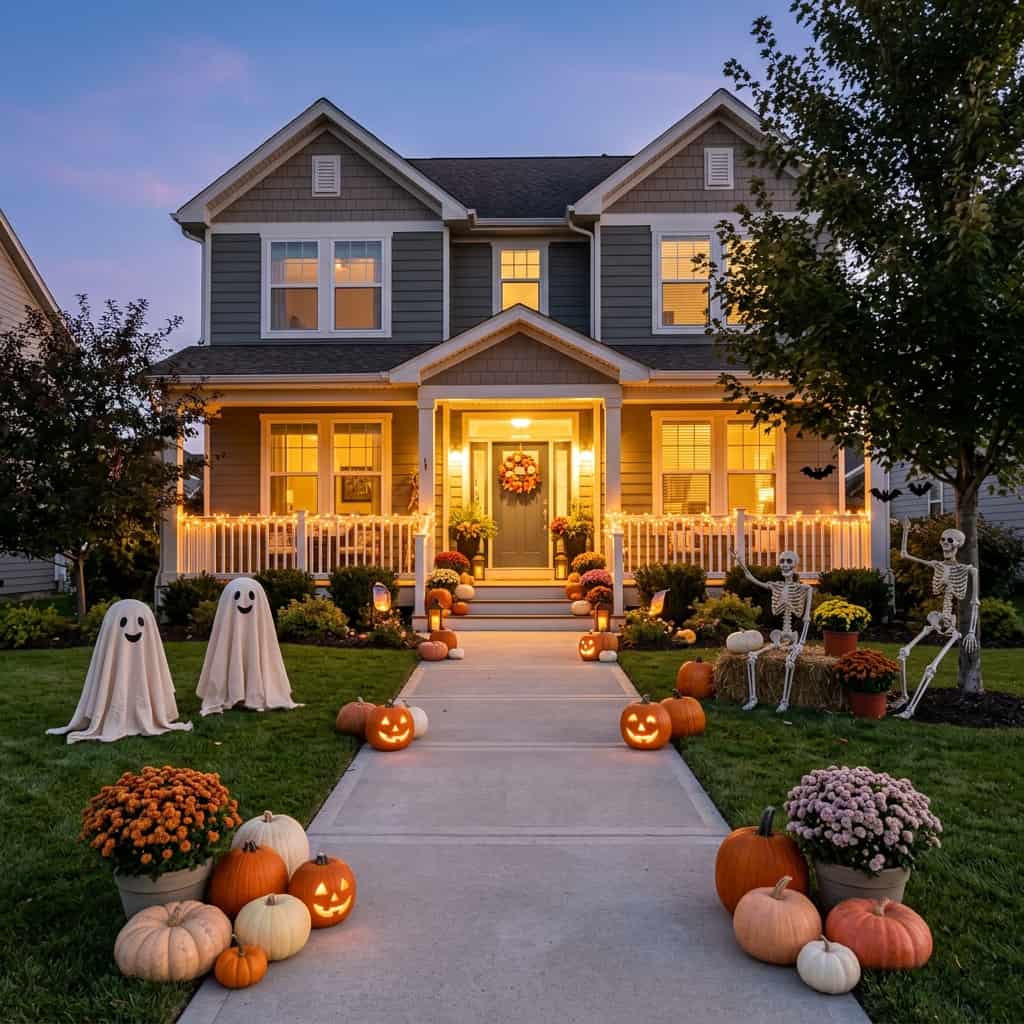 16 Halloween Outdoor Decor Ideas