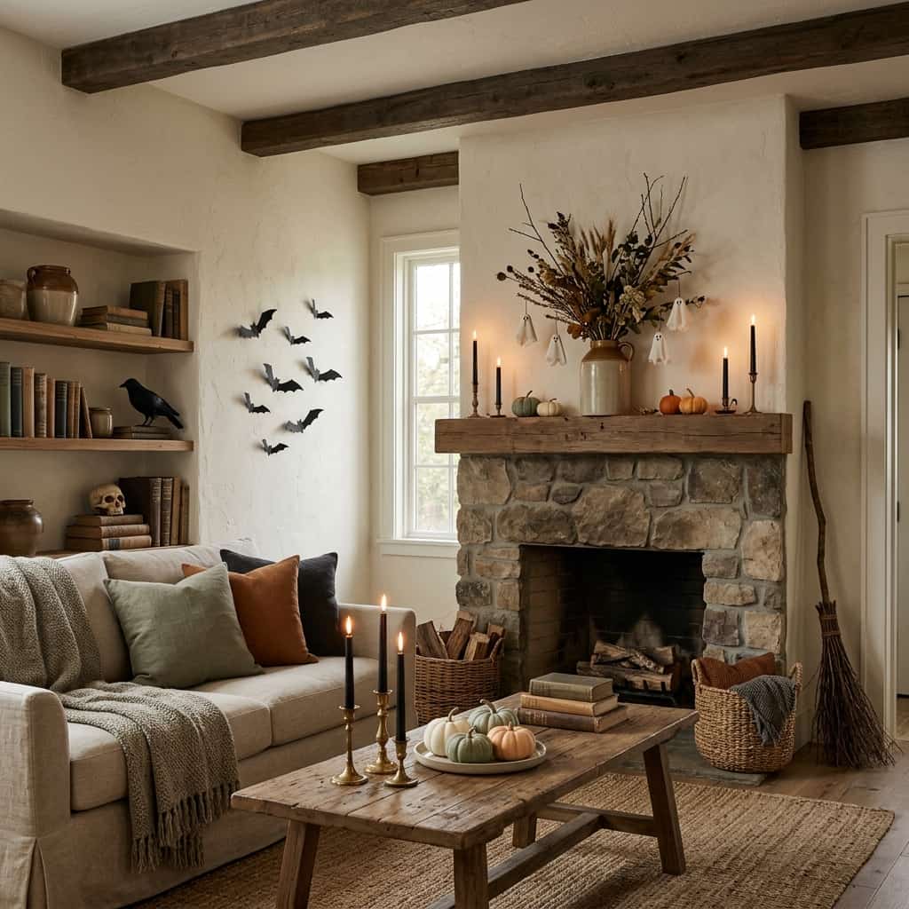 15 Cozy Halloween Farmhouse Decor Ideas