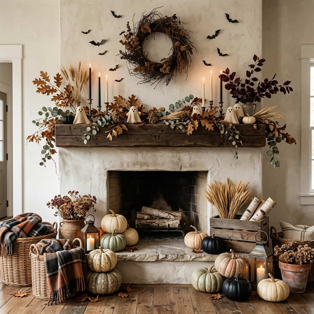 15 Cozy Halloween Farmhouse Decor Ideas
