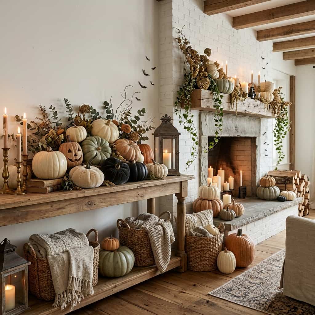 15 Cozy Halloween Farmhouse Decor Ideas