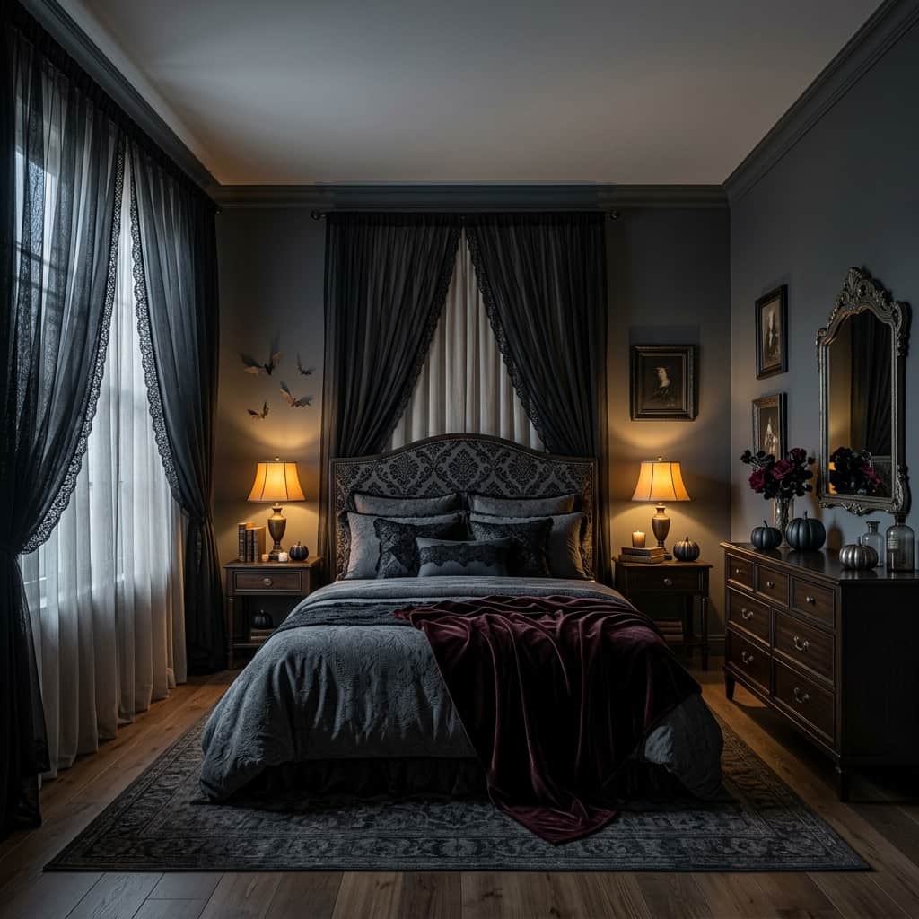 17 Spooky Halloween Bedroom Decor Ideas