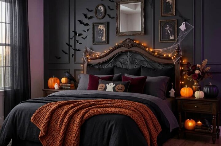 17 Spooky Halloween Bedroom Decor Ideas for 2026