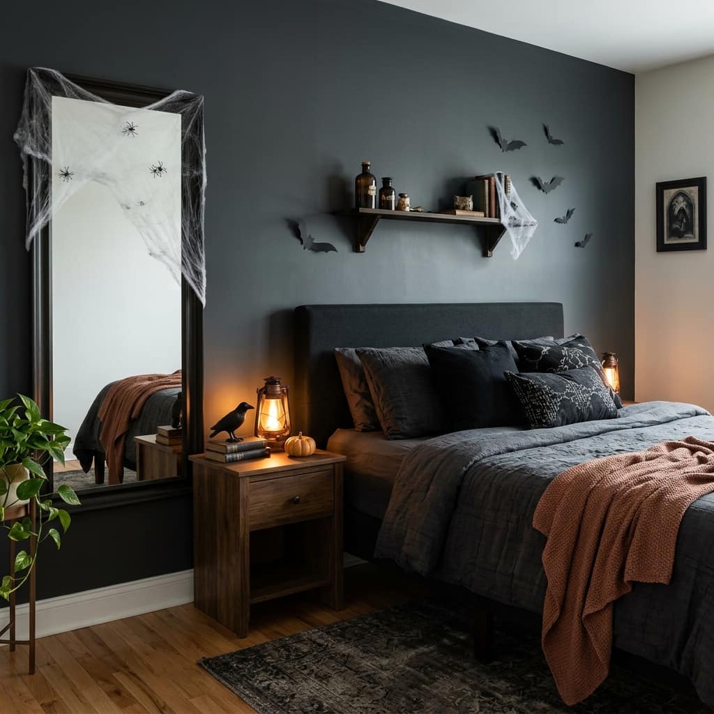 17 Spooky Halloween Bedroom Decor Ideas